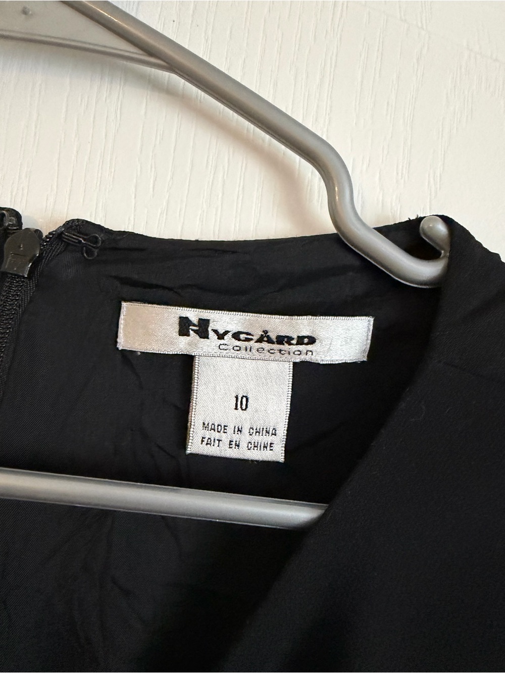 Nygard Collection Vintage Sleeveless Sheath Cocktail Dress - Black - Picture 6 of 8